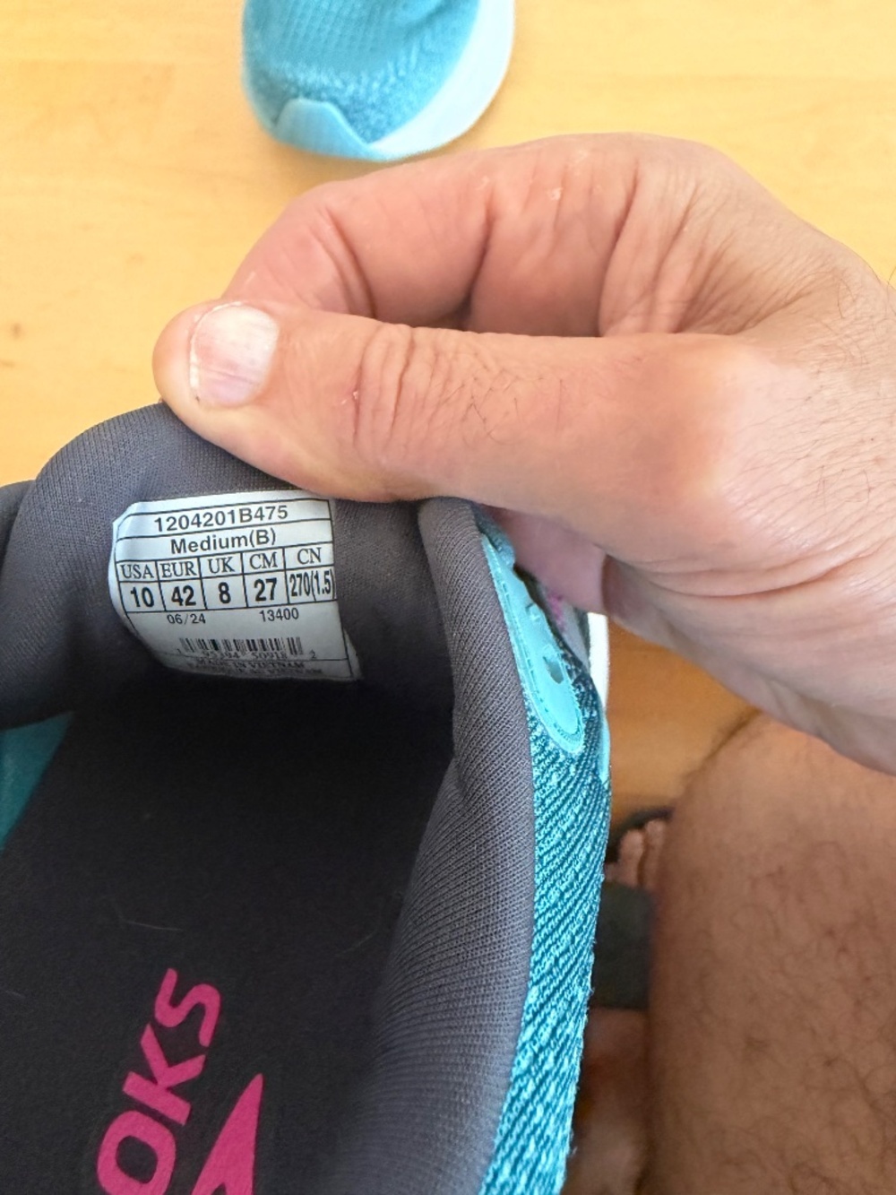 Brooks Ghost Max 2 Athletic Shoes - Storm Blue Women’s Size 10 - Picture 2 of 5